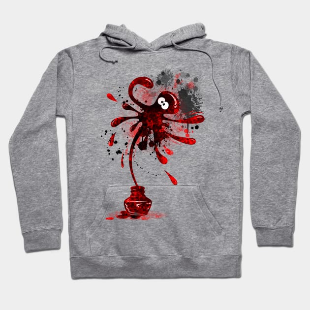 inked Hoodie by Horisondesignz